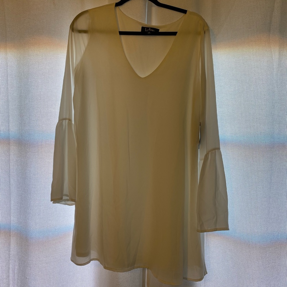 NWT White Lulus Dress